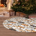 thumbnail image 6 of Yiaed Shiba Inu Dog Print Christmas Tree Skirt , Tree SkirtsTree Mat for Christmas Winter Holiday Indoor Decorations-30", 6 of 7