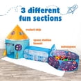 thumbnail image 1 of Kidcove Tienda de campaña para niños con túnel y botón de explosión, fosas para bolas para Kidcove Kidcove, 1 of 2