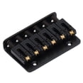 thumbnail image 1 of Hardtail Bridge, Taille Standard Compacte Confortable Toucher 6 Cordes Pont de Guitare Électrique pour Instrument à Cordes, 1 of 9