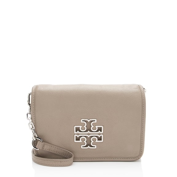 Pre-Owned Tory Burch Leather Britten Combo Crossbody