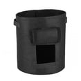 thumbnail image 3 of Non-Woven Gardening Grow Bags,Sturdy Potato Planter Bag with Visualization Window,Large Capacity Tomato Grow Container,Suitable for Garden,Greenhouse and Balcony, 3 of 6