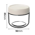 thumbnail image 2 of 6pcs Glass Mason Jars For Overnight Oats With Lids In Vibrant Colors Storage Stackable Yogurt Containers, 2 of 5