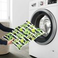 thumbnail image 4 of Watercolor Cactus Horizontal Stripes Laundry Mesh Bag Delicates Lingerie Laundry Wash Bag Heavy Duty with Zipper Laundry Sock Bag for Packing Travelling Washing, 4 of 7