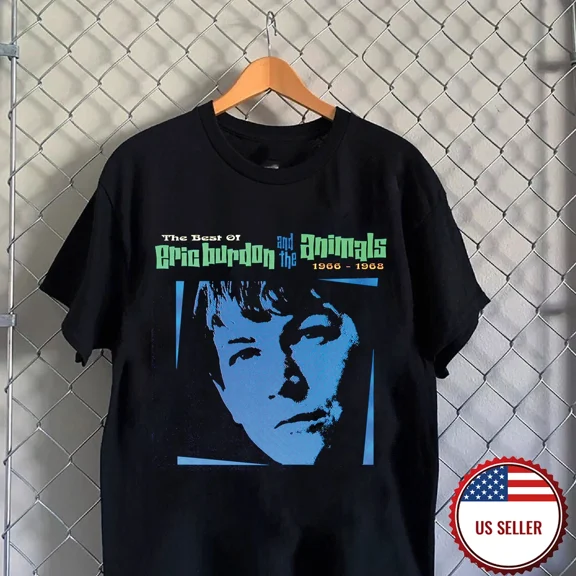 Reprint Rare The Best Of Eric Burdon And The Animals T Shirt Full Size S-5XL