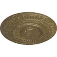 thumbnail image 3 of Ekena Millwork 15 3/4"OD x 1 3/8"P Artis Ceiling Medallion (Fits Canopies up to 6 7/8"), Hand-Painted Mississippi Mud Crackle, 3 of 5