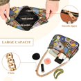 thumbnail image 2 of FORMRS Womens Shoulder Bag with Chain Strap Clutch Purse Cute Tote Handbag, Blue Floral, 2 of 7