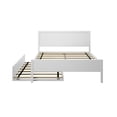 thumbnail image 4 of Max & Lily Full Size Bed Frame with Trundle, Classic Solid Wood Platform Bed for Kids, 4 of 10