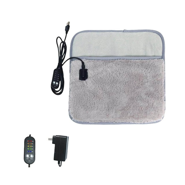 Portable USB Heated Blanket Pad for Full Body Warmth Comfort at Home Travel