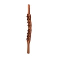 thumbnail image 4 of Palo masajeador de madera, 26 cuentas, portátil, ligero, Manual, raspado, masajeador corporal Guasha Stick para pierna, hombro, cuello y espalda, 4 of 9