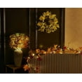 thumbnail image 6 of BOPORO Lighted Maple Leaf Garland with Timer 6FT 24 Warm White LED, Fall Garland with Lights Battery Operated for Thanksgiving Harvest Christmas Wedding Decoration Indoor Outdoor, 6 of 6