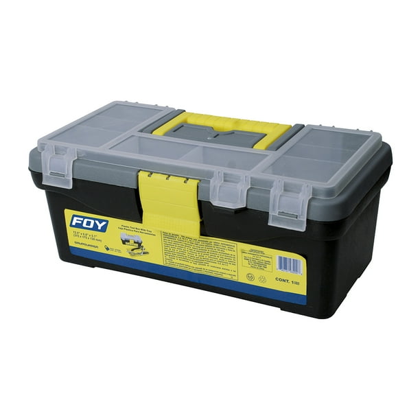 Caja Portaherramientas Plástica Con Organizadora 12.5' SURTEK 143200