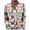 White, variant on Womens Christmas Sweater Plus Size Long Sleeve Button Down Knit Sweater Jacket Winter Santa Xmas Open Front Holiday Christmas Sweaters White S