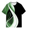 thumbnail image 5 of Men'S T-Shirt Short Sleeve Printed Summer Round Neck Top Trend Casual Sweatshirt 3XL, 5 of 5