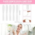 thumbnail image 2 of 10Pcs Silicone Cosmetic Mixer,Large Facial Spatula,Disposable Mixing Spoon,Plastic Makeup Spatula,Jelly Mask Spatula,for Beauty Spa DIY Lotions Moisturizers Mask White, 2 of 7