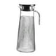 thumbnail image 3 of Jarra de bebidas, jarra de jugo, jarra de agua y tapa para refrigerador con asa, transparente, caliente 1.6L, 3 of 7