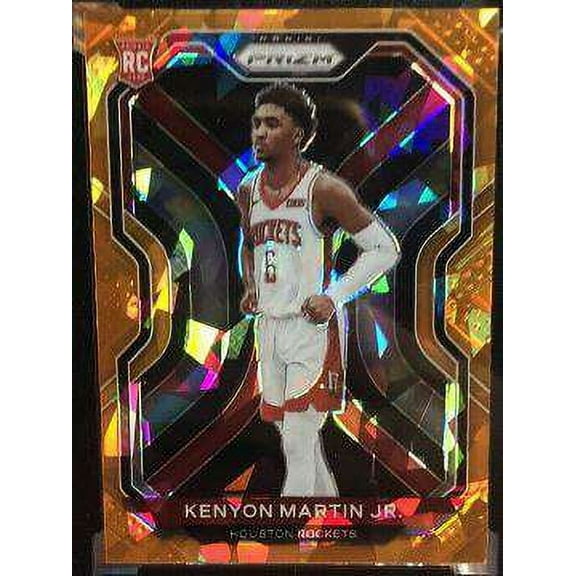 NBA 2020 Prizm Basketball Kenyon Martin Jr. Rookie Single Sports Card #265 (Orange Cracked Ice)