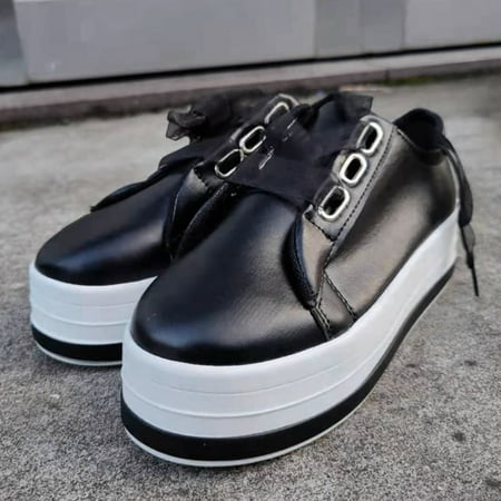 

Vedolay Casual Shoes For Women Casual Summer Women s Loafers Outdoor Casual Fashion Comfort Rubber Sole Flats Shoes Rose Gold 7.5