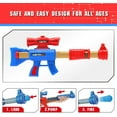 thumbnail image 4 of YEEBAY Shooting Game Toy for Age 6, 7, 8,9,10+ Years Old Kids, Boys - 2pk Air Guns & Shooting Target & 24 Foam Balls - Ideal Gift - Compatible with Toy Guns, 4 of 5