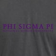 thumbnail image 3 of CafePress - Phi Sigma Pi Purple Wordmark T Shirt - Mens Comfort Colors Shirt, 3 of 5