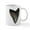 White, variant on CafePress - Megalodon Tooth Mug - 11 oz Ceramic Mug - Novelty Coffee Tea Cup