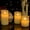 Paraffin-3Pack, variant on Battery Operated LED Flameless Candles with Remote and Timer, Real Wax Candles Warm Color Flickering Light for Festival Wedding Home Party Decor(Pack of 3)