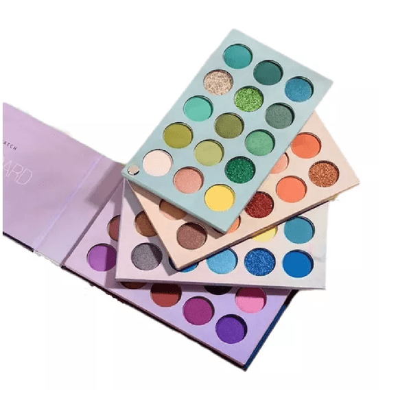 Tablero Palet Sombras de Colores 60 Tonos BELUG
