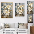 thumbnail image 4 of Designart "Serenade Of Dreamy Lilies III" Lilies Floater Framed Wall Decor, 4 of 5