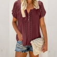 thumbnail image 2 of asdoklhq Spring Tops for Women,Going Out Tops for Women,Workout Tops for Women, 2 of 5