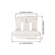 thumbnail image 3 of Dishwasher Parts Accessories 4pcs Dishwasher Upper Rack Slide End Cap 1556527 Replacement For Hotpoint, 3 of 3