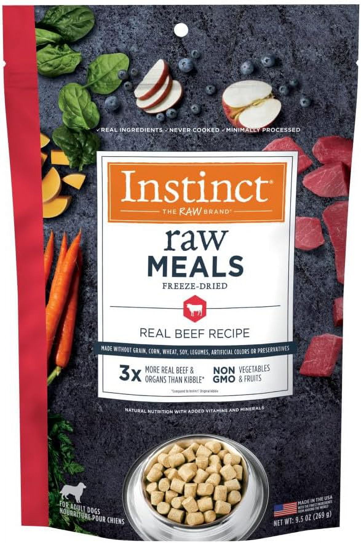 Natural instinct dog food best sale