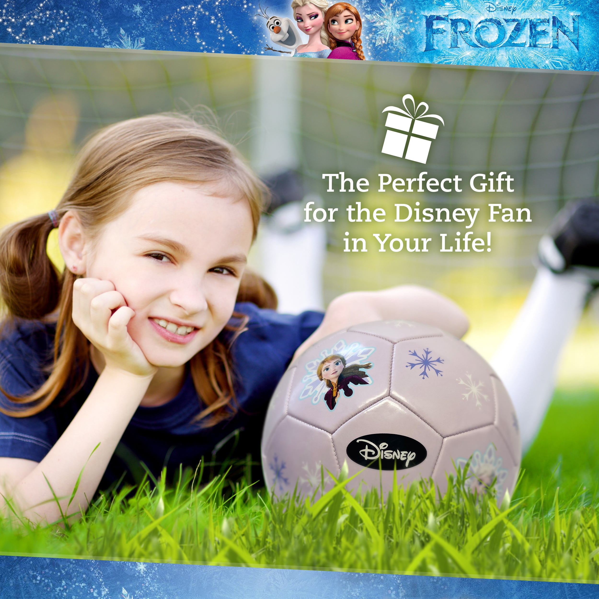 Disney Frozen Anna and Elsa Soccer Ball
