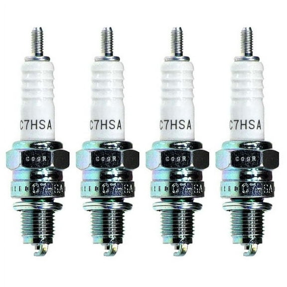 NGK 4 Pack of Genuine OEM (4629) Spark Plugs - C7HSA-4PK