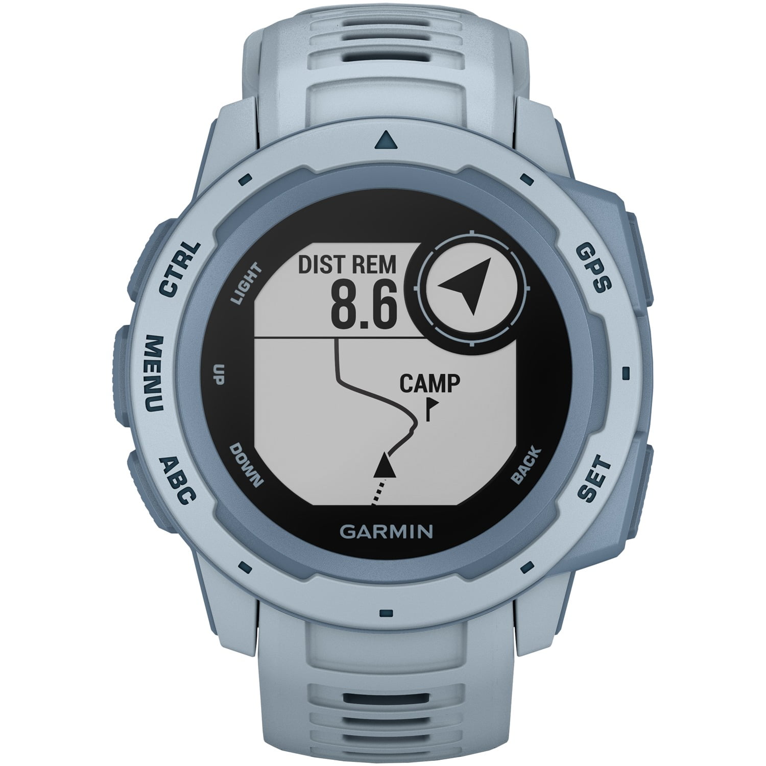 garmin instinct gps watch flame red