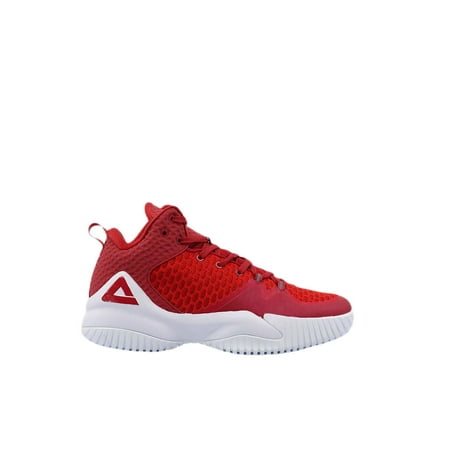 

[DA073421] Mens Peak Street Ball Master LW Cardinal Red Basketball Sneakers - 10
