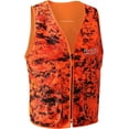 thumbnail image 3 of Ayin Reversible Hunting Safety Vest, Orange/Digital Camo Outdoor Zip-Up Vest With Inner & Outer Pockets, 2 Way Zipper, and Harness Slot, 3 of 4