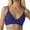 F75 Navy, variant on Curuila Swimsuit For Women Fashion V Neck Solid Color Push Up Comfortable Swimwear Top Navy Size S
