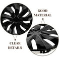 thumbnail image 4 of Miangastore Automotive Hub Cap Wheel Hub Cover Car Rim Decoration Hub Cap Cover for Car Wheel Protection Stylish Hub Cap for Driving and Travel 14 Inch, 4 of 8