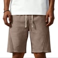 thumbnail image 4 of Guluxicc Men's Gym Shorts Drawstring Elastic Waist Workout Shorts Regular Fit Summer Outdoor Altheic Shorts with Pockets, 4 of 6