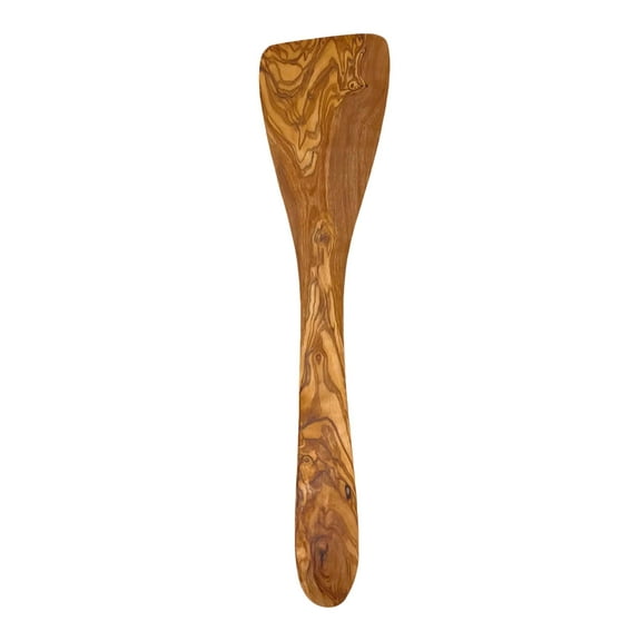 Aramedia Olive Wood Kitchen Spatula - 12 in, Non-Stick