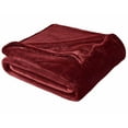 thumbnail image 3 of Better Homes & Gardens Luxury Velvet Plush Blanket, Dark Red, King, Adult/Teen, 3 of 7