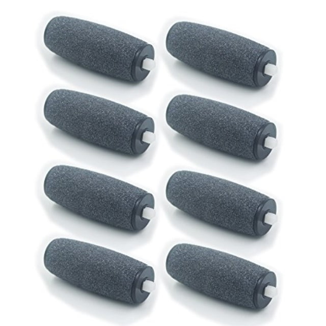 electronic pedicure foot file replacement refill rollers (8pack