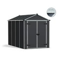 thumbnail image 1 of Rubicon 6 ft. x 10 ft. Dark Grey Garden Storage Shed, 1 of 8