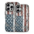thumbnail image 2 of DesignSkinz Scratch-Resistant Hard Slim Case Compatible with iPhone 13 (Compatible with MagSafe) - Vintage USA Flag, 2 of 9