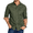 Army Green, variant on COOFANDY Mens Flannel Shirts Long Sleeve Plaid Button Down Shirts Casual Blushed Cotton Flannel Shirt