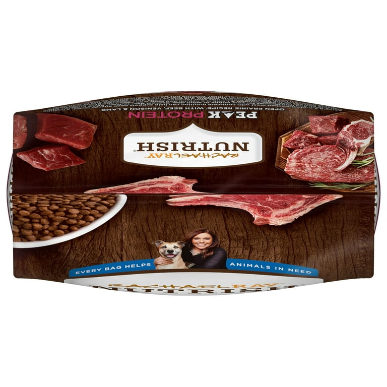 Rachael Ray Nutrish Peak Natural Dry Dog Food Open Range Recipe with Beef Venison Lamb