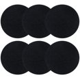 thumbnail image 1 of 6 Pack Charcoal Filters for Kitchen Compost Bins - Thickening Activated Carbon Filters Replacement, 0.4" Thickness, 1 of 8