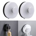 thumbnail image 3 of Coofit 2PCS Wall Hook Creative Punch Free Adhesive Hook Clothes Hook for Home Closet, 3 of 9