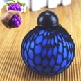 thumbnail image 3 of Alivio del estrés Exprimir Ventilación de goma suave Bola de uva Juguete de muñeca de mano Juguete de ventilación divertido Gadget Geek, naranja / azul / verde, 3 piezas, 3 of 5