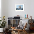 thumbnail image 4 of Art.com Racing Home, The Cutty Sark Art Print by Montague Dawson, White Frame Wall Art, 29" x 23", 4 of 5