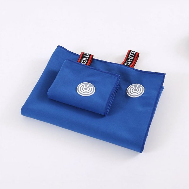 Toalla de baño de secado rápido para natación al aire libre, toalla deportiva, playa, fitness, yoga, terciopelo de doble cara, nano de secado rápido